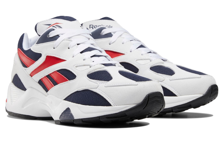 Lookbook Reebok Aztrek 96 耐磨防滑 低筒運動跑步鞋 白紅