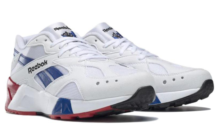 Reebok Aztrek Low Tops Wear-resistant White Blue 圖 3