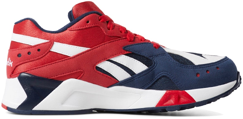 Reebok Aztrek Selesa Boleh Bernafas Retro Kasual Merah Biru DV8816 Order Reebok Aztrek Selesa Boleh Bernafas Retro Kasual Merah Biru DV8816