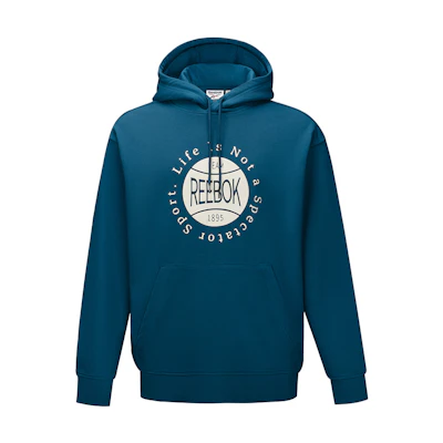 Reebok Basketball Graphic Hoodie Unisex - Legion Blue 24FRM315UGBA