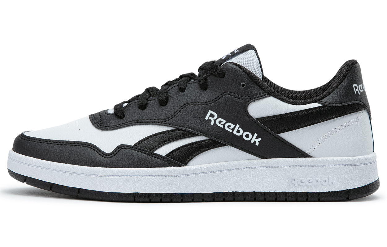 Reebok BB 1000 Retro Panda Black White Low-Top Basketball Shoes . 100211081