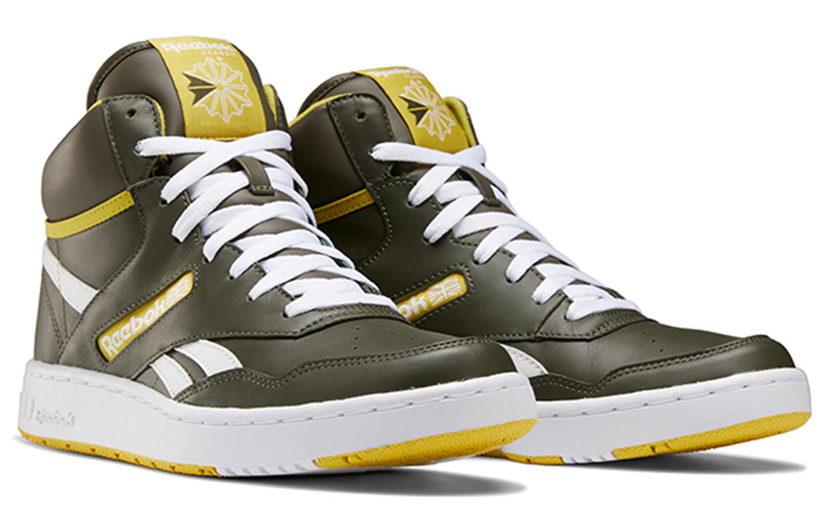 Lookbook Reebok BB 4600 Scarpe da Skate Verde Giallo ''Yellow Green''. FW7793