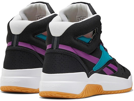 Reebok BB OS Mid 耐磨防滑 中筒 復古籃球鞋 男款 黑藍 Shop Reebok BB OS Mid 耐磨防滑 中筒 復古籃球鞋 男款 黑藍