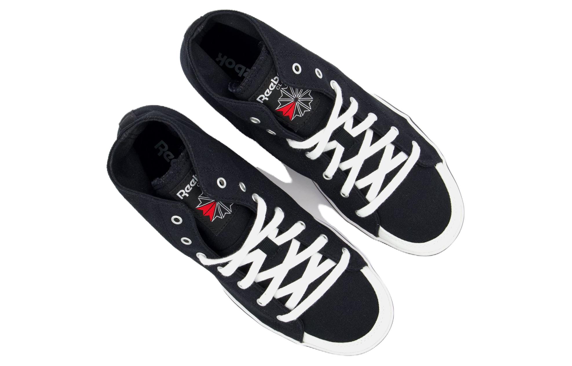 Sizing Reebok Berlin Reemoji 高幫 板鞋 男女同款 黑白