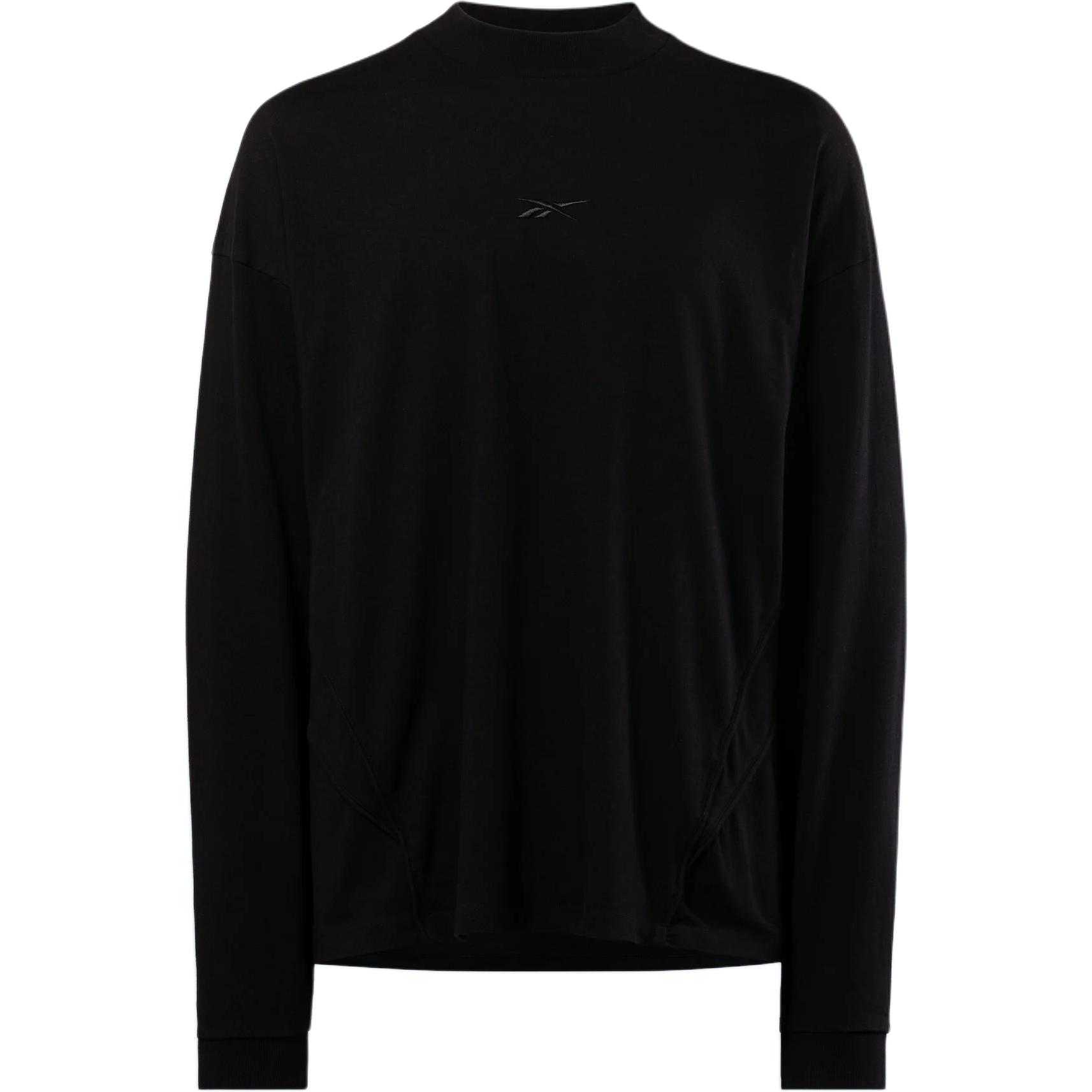 Reebok Black Embroidered Logo Pullover Sweatshirt Unisex 20526762