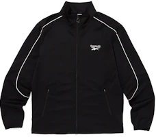 Reebok Black Stand Collar Casual Long-Sleeve Jacket REJU4EZ14BK Reebok Black Stand Collar Casual Long-Sleeve Jacket REJU4EZ14BK