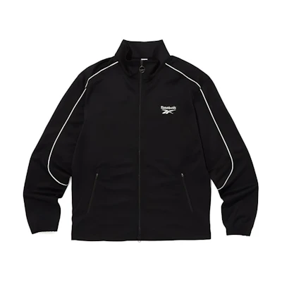 Reebok Black Stand Collar Casual Long-Sleeve Jacket REJU4EZ14BK