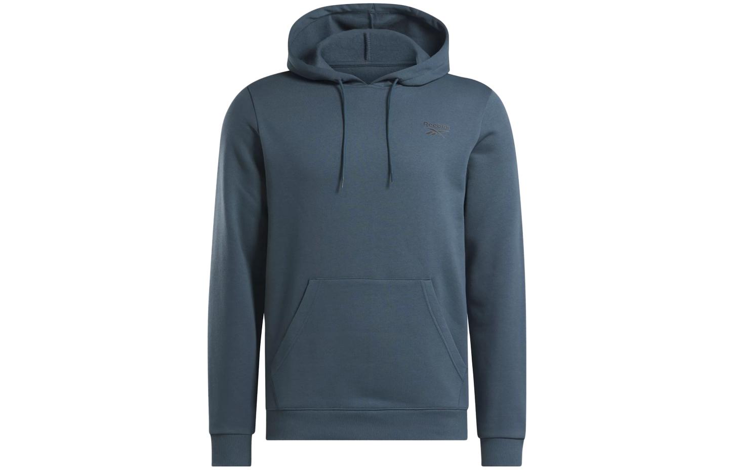 Reebok Blue Solid Color Pullover Hoodie 100071620