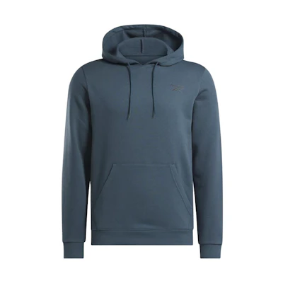 Reebok Blue Solid Color Pullover Hoodie 100071620
