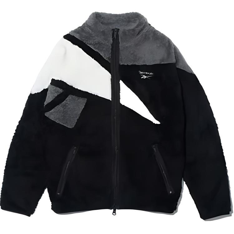 Reebok BLWH Black Stand Collar Warm Comfortable Jacket RE1759EU37871