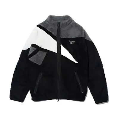 Reebok BLWH Black Stand Collar Warm Comfortable Jacket RE1759EU37871