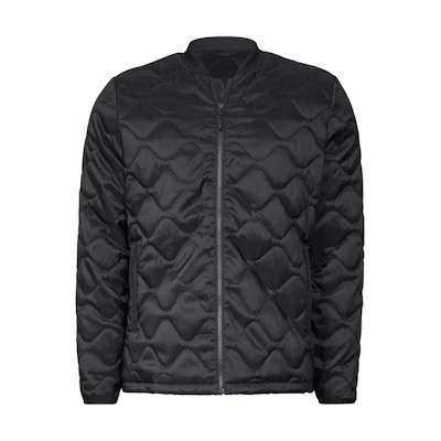 Reebok BOMBER Unisex Black Varsity Jacket Casual Outerwear H08948