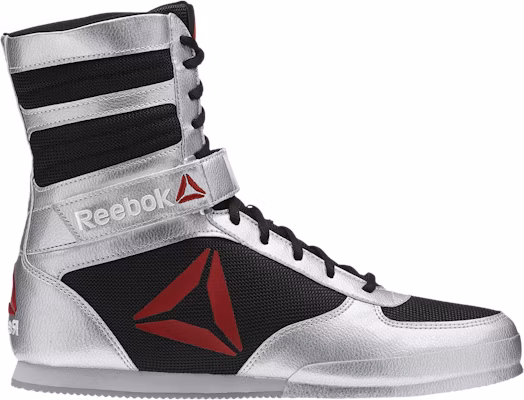 All black reebok boxing top boots