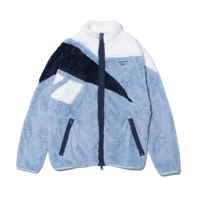 Reebok BUWH Blue Warm Comfortable Stand-Collar Jacket RE1759EU37872