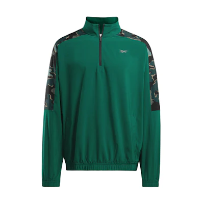 Reebok Camouflage Pullover Sweatshirt Forest Green 100075353