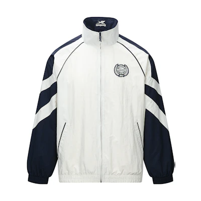 Reebok Casual Comfortable Woven Workwear Jacket Unisex Off-White 24FRC113UGW2
