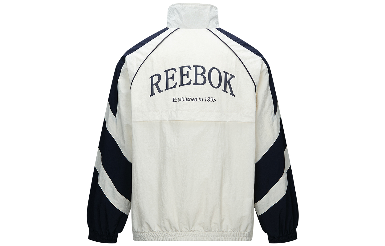 Lookbook Reebok 休閒舒適織布工裝外套 中性 米白色 24FRC113UGW2