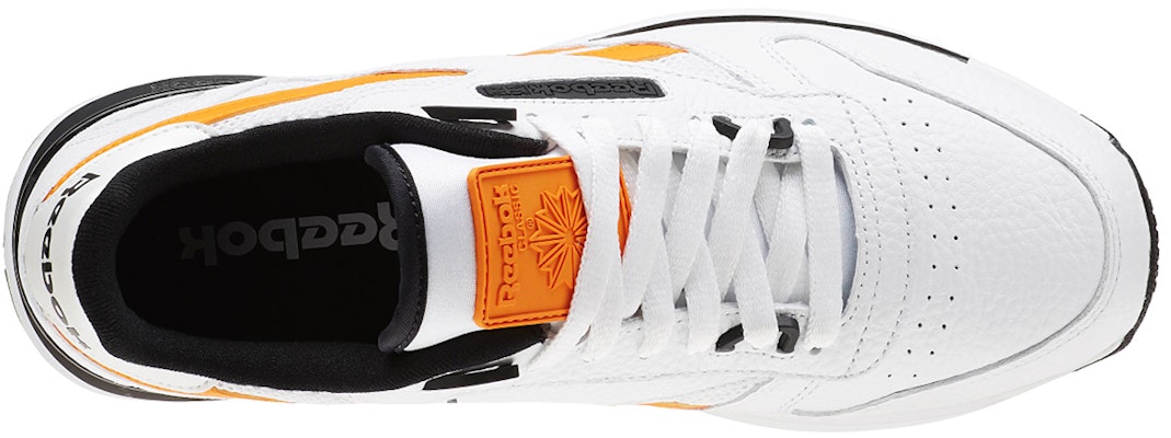 Reebok 经典皮革2.0 '白黑橙' BD4453 Shop Reebok 经典皮革2.0 '白黑橙' BD4453