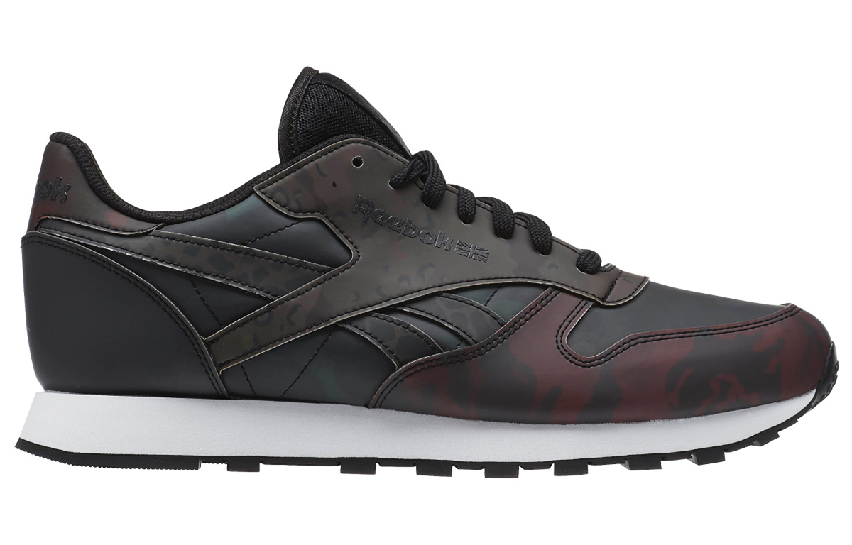 Order Reebok CL Leather 'Negro Rojo' BD4885