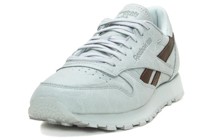 Order Reebok CL Kulit 'Larian Kelabu Tahan Lasak Selesa' BS5233