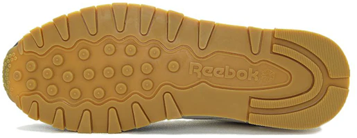 Shop Reebok Cl Leather 舒適耐磨跑步鞋 灰藍