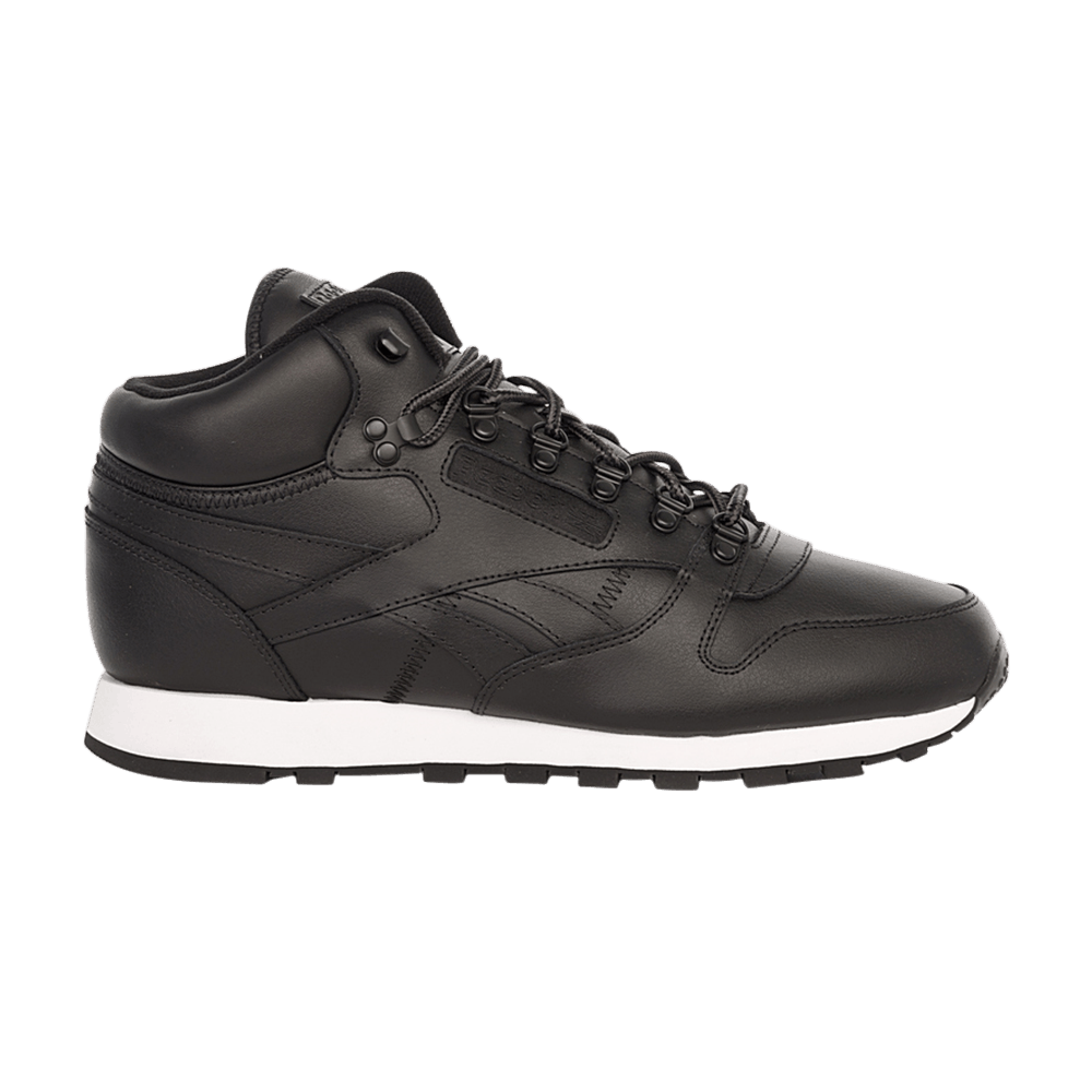 Buy Reebok 經典皮革中幫基本款 '黑色' BD2539