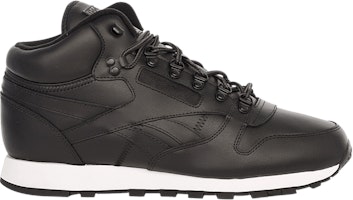 Reebok Cl Leather Mid Basic 'Black' BD2539 Reebok Cl Leather Mid Basic 'Black' BD2539