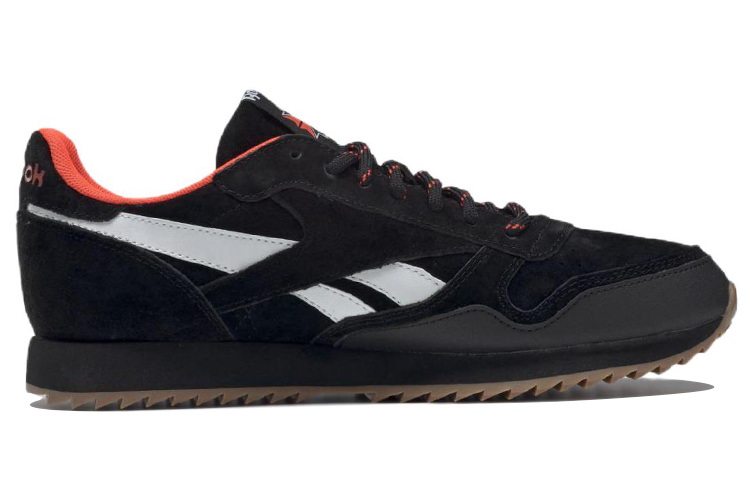 Order Reebok CL Leather Ripple MU 'Black White' DV6844