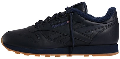 Reebok Cl 皮革 Sherpa TS 深藍色 跑步鞋 加絨 Buy Reebok Cl 皮革 Sherpa TS 深藍色 跑步鞋 加絨