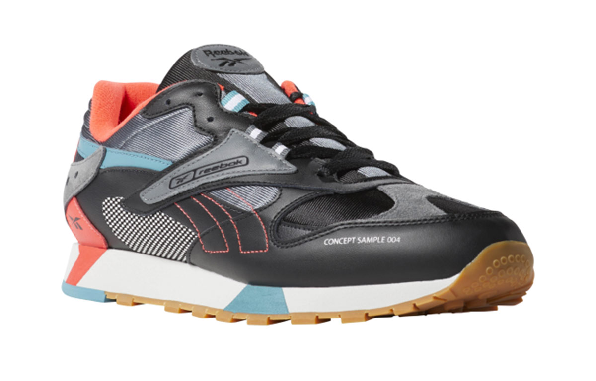 Lookbook Reebok CL LTHR ATI 90S ''Zwart Grijs Oranje'' DV6257