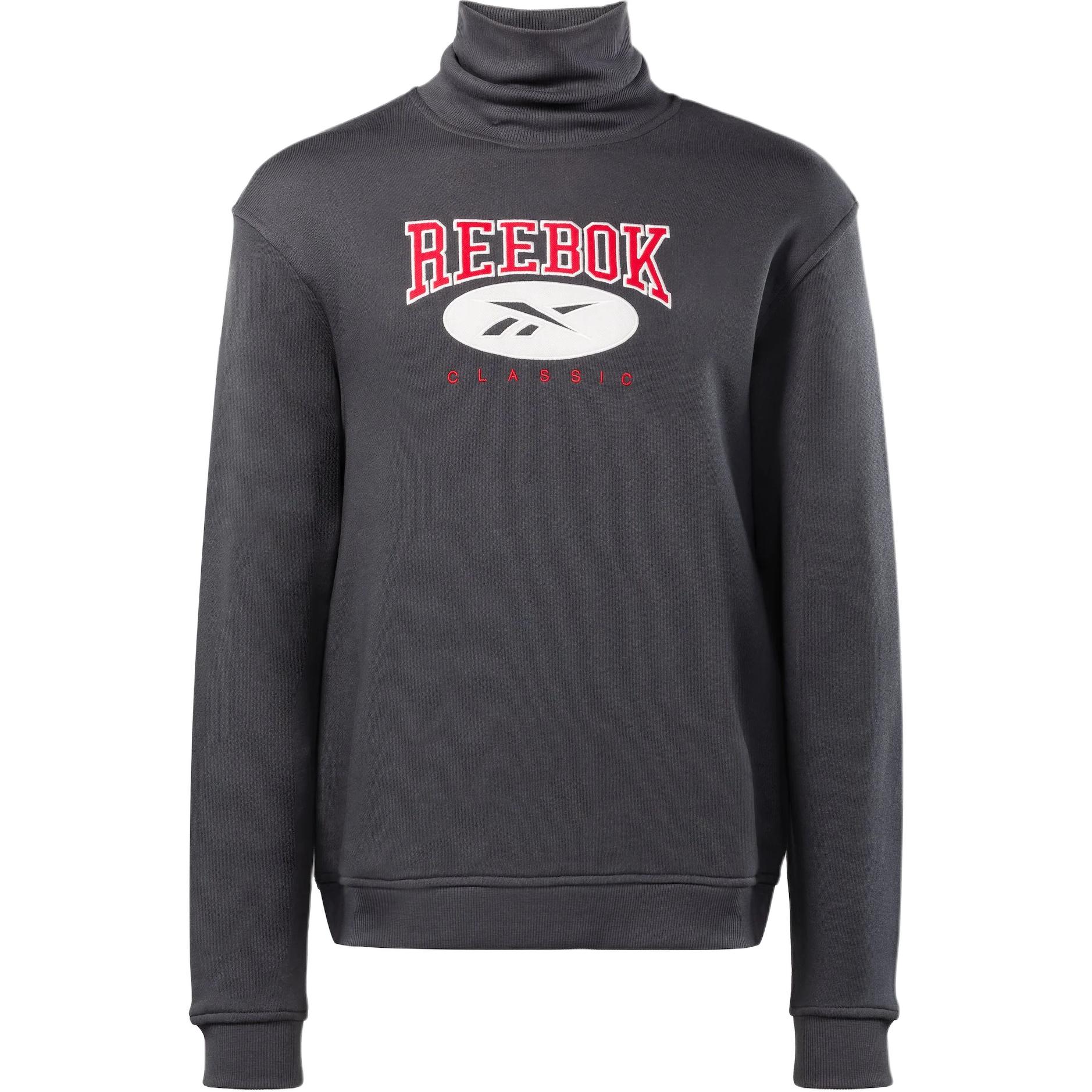 Reebok Classic Archive Essentials Funnel Neck Sweatshirt Unisex - Charcoal Grey 20139130