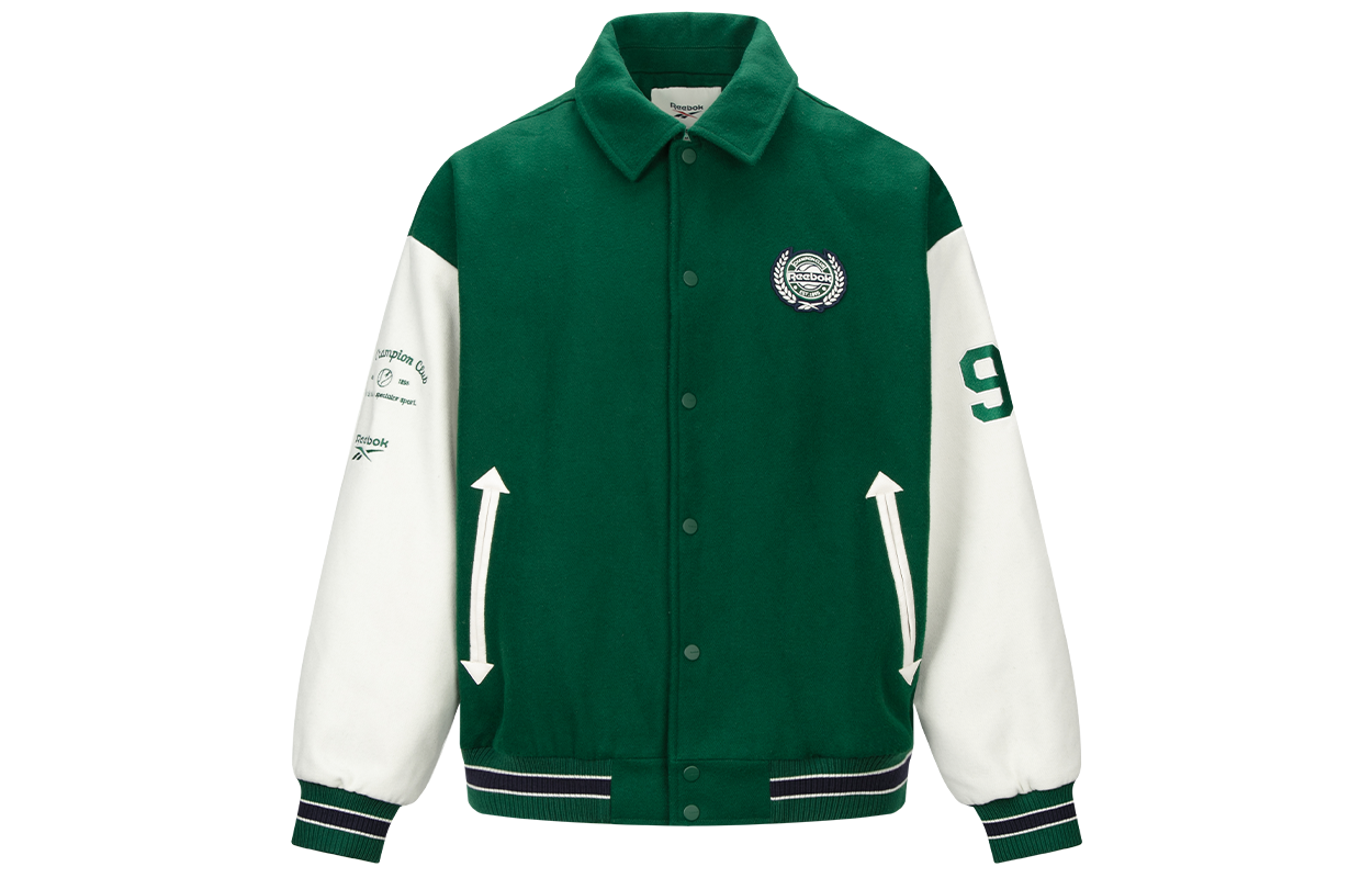 Reebok Classic Casual Unisex Jacket Deep Green. 24FRC213UGL1