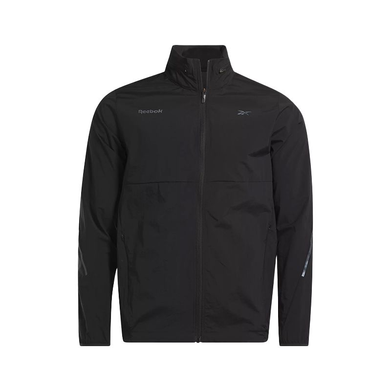 Reebok Classic Casual Zip-Up Jacket Black Long Sleeve 100200410