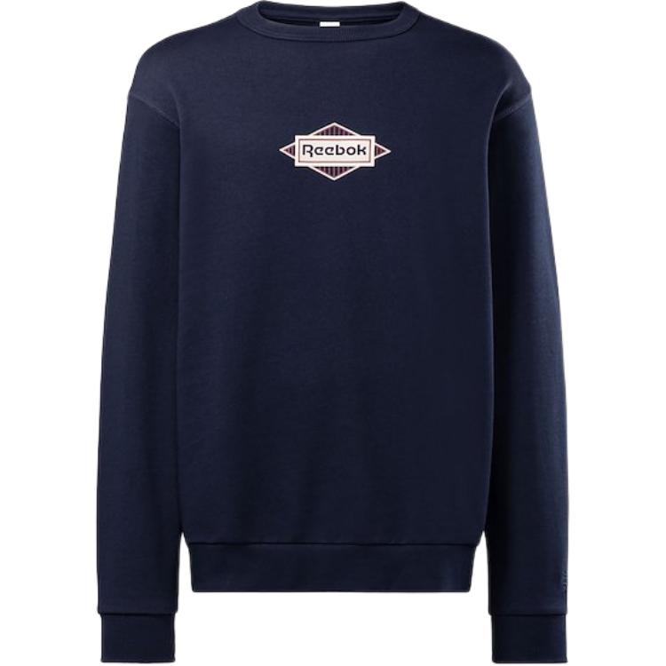 Reebok Classic Graphic Series Soft Comfy Casual Sweatshirt Unisex Vector Navy 20138940