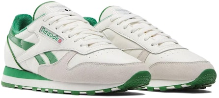 Reebok Classic Leather 1983 Vintage 'Chalk Glen Green' Retro Terlaris 100074340 Lookbook Reebok Classic Leather 1983 Vintage 'Chalk Glen Green' Retro Terlaris 100074340