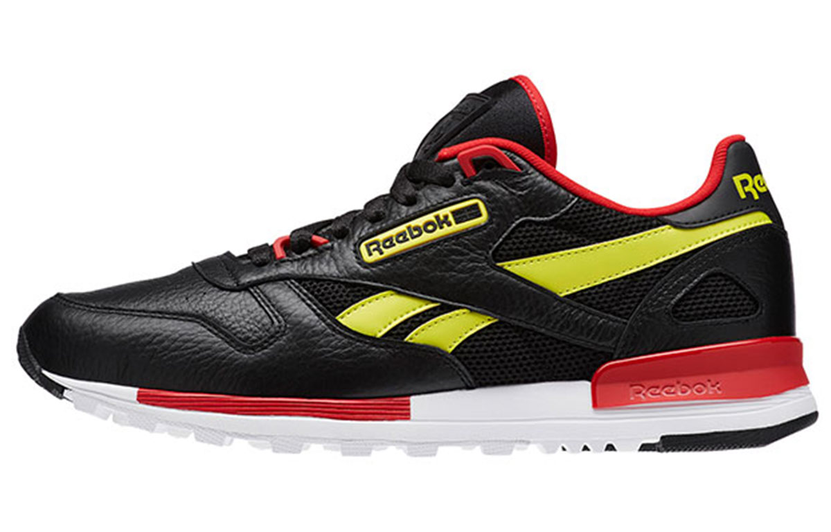 Buy Reebok Classic Leather 2.0 Sepatu Lari Hitam/Merah/Kuning BS5102