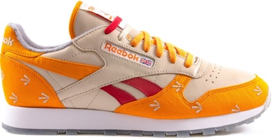 Reebok Classic Leather 30th Anniversary Gary Warnett 'Bone Orange' V59333 Reebok Classic Leather 30th Anniversary Gary Warnett 'Bone Orange' V59333