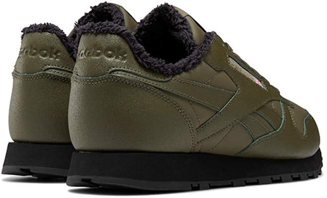 Reebok Classic Leather 'Army Green' FU7822 Shop Reebok Classic Leather 'Army Green' FU7822