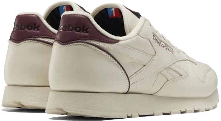 Reebok Classic Leather 'Putih Cream Merah' FW6692 Shop Reebok Classic Leather 'Putih Cream Merah' FW6692