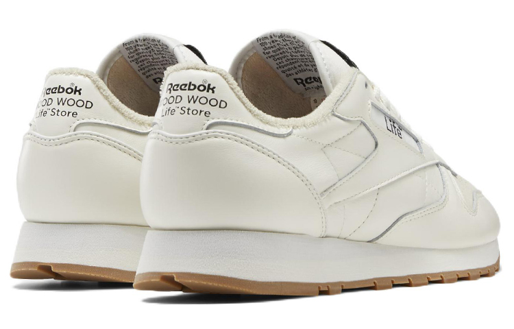 Reebok Classic Leather Retro Wear-resistant 'Beige' 圖 4