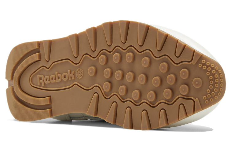 Reebok Classic Leather Retro Wear-resistant 'Beige' 圖 5