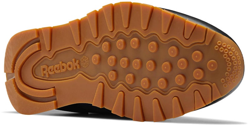 리복 클래식 레더 블랙/블루 (Reebok Classic Leather Black/Blue - shortened) GY0211 Details for 리복 클래식 레더 블랙/블루 (Reebok Classic Leather Black/Blue - shortened) GY0211