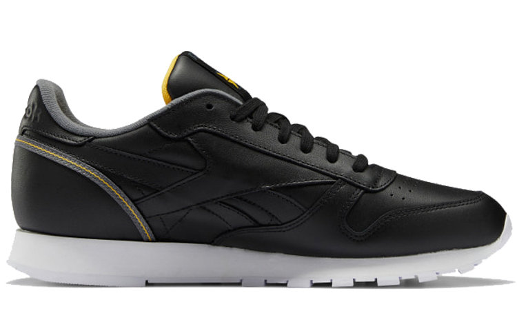 Reebok Classic Leather Black Gold 'Black Yellow' 圖 2