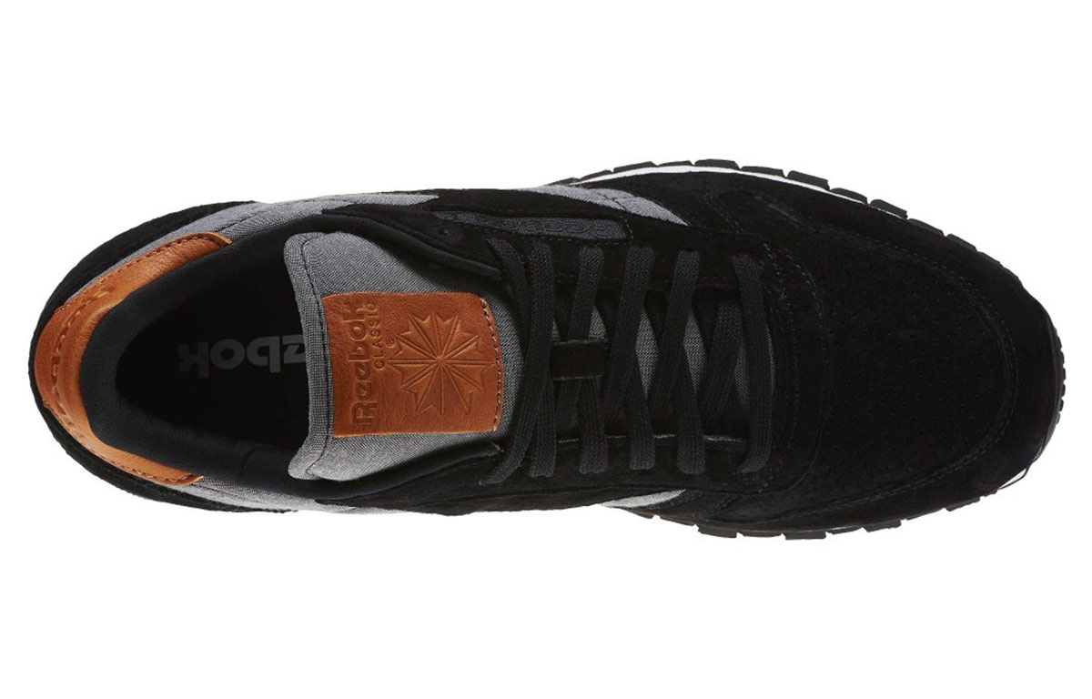 Purchase Reebok Cl Leather 黑灰色 跑鞋