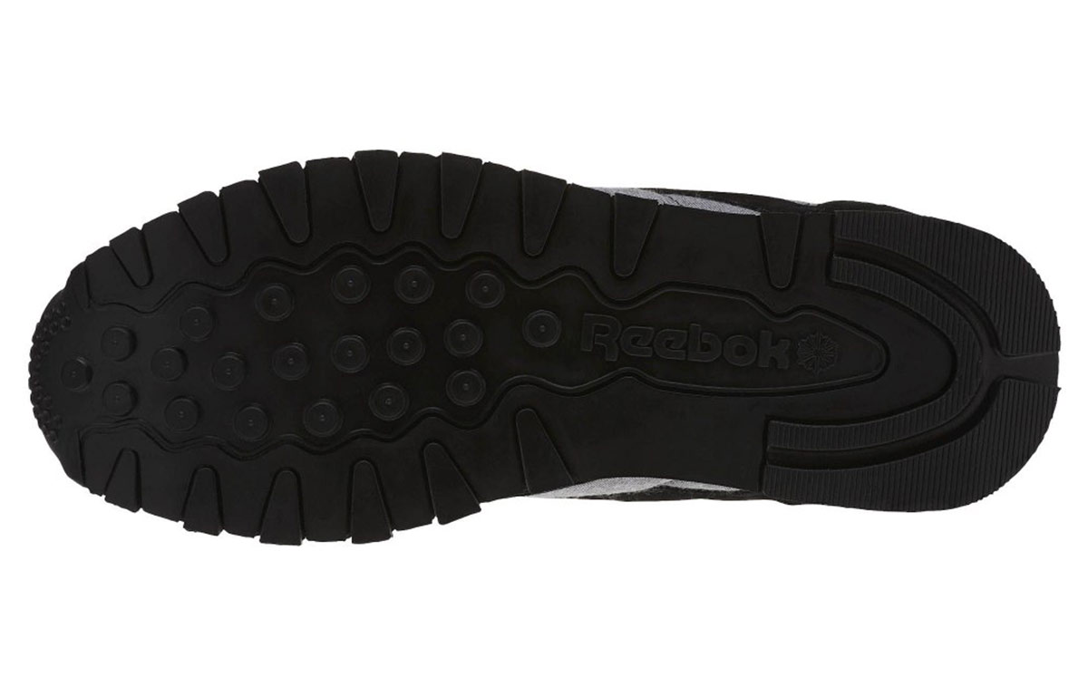 Details for Reebok Cl Leather 黑灰色 跑鞋