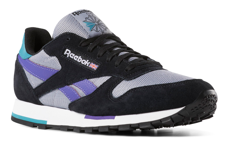 Lookbook Reebok Classic Leather 'Negro Gris' CN7035