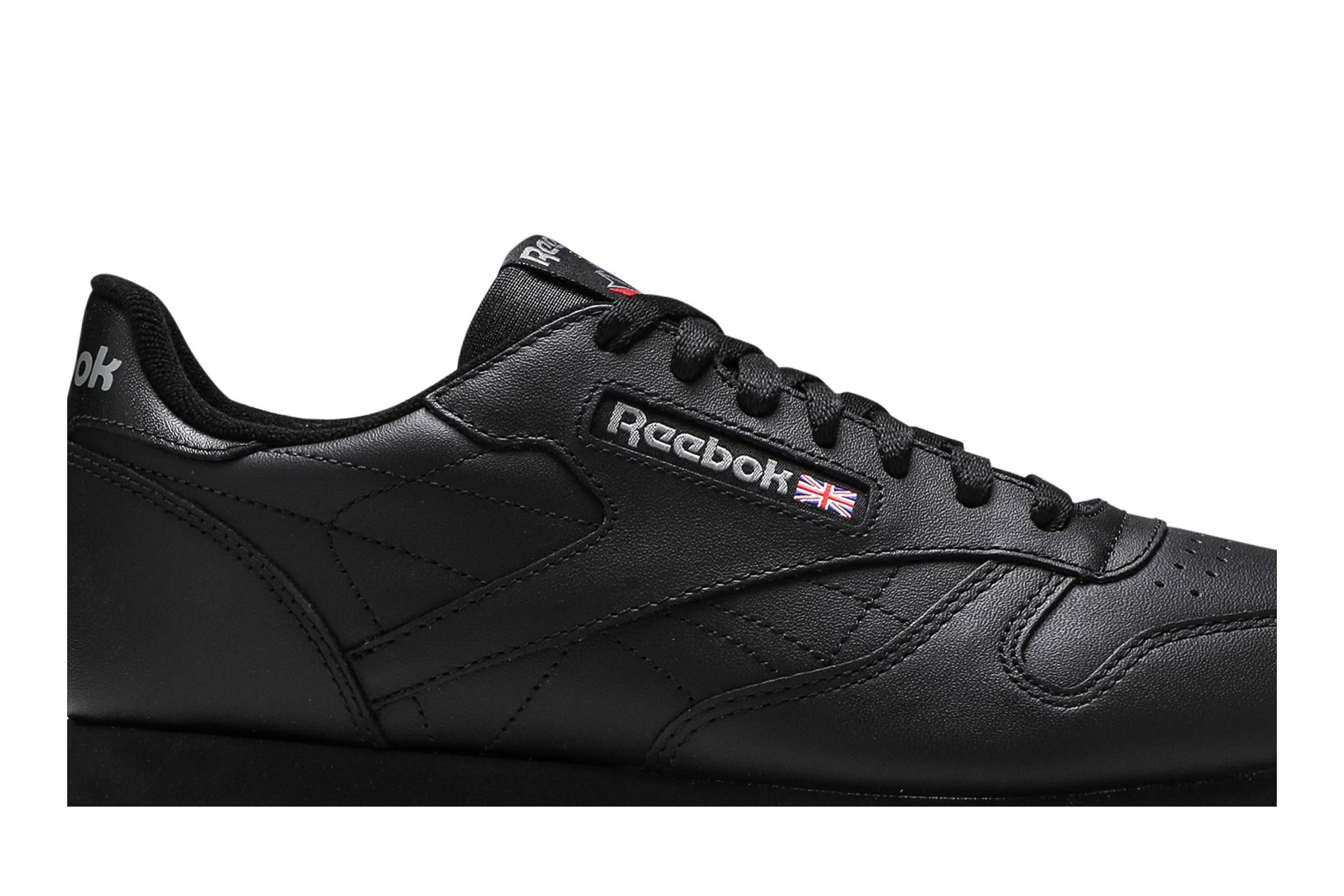 Order リーボック クラシックレザー 黒ガム (Rībbok Kurashikku Rezā Kuro Gamu) 49798