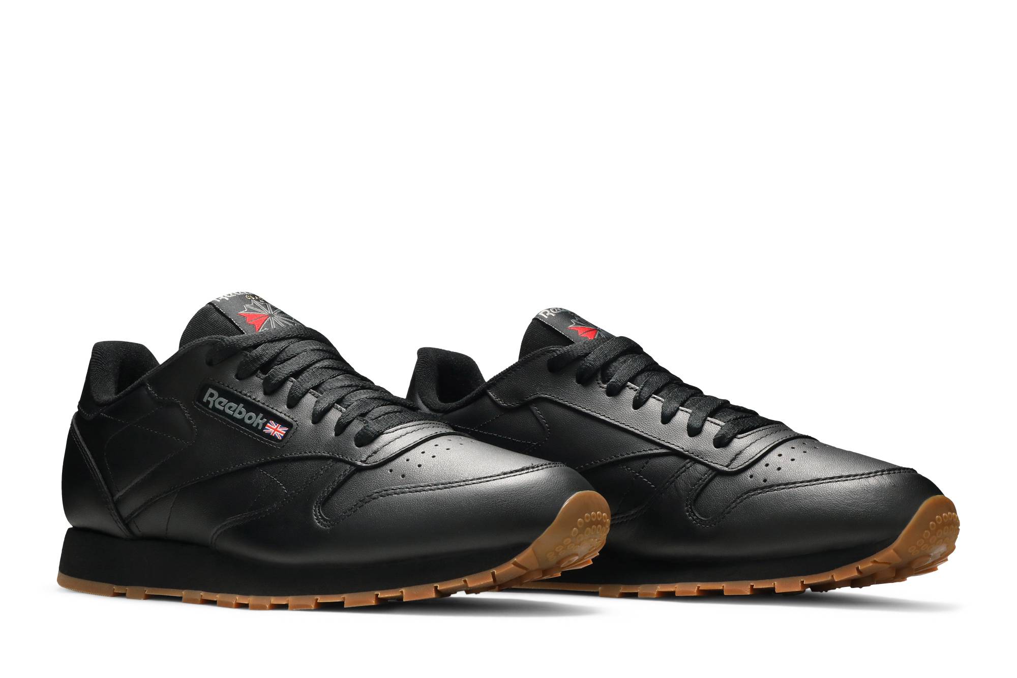 Cheap Reebok Classic Leather 'Hitam Coklat Getah' 49800