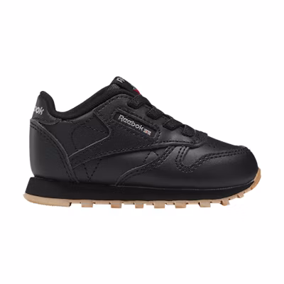 (Infant) Reebok Classic Leather 'Black Gum'