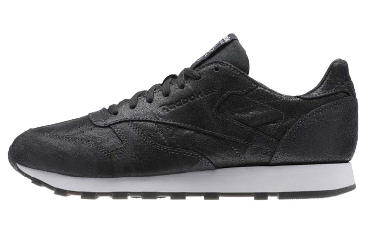 Reebok Classic Leather 'Black Low-Top' BS5257